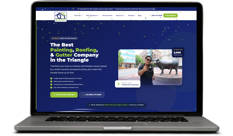 How Gonzalez Painters Books 100+ Leads a Month — case study