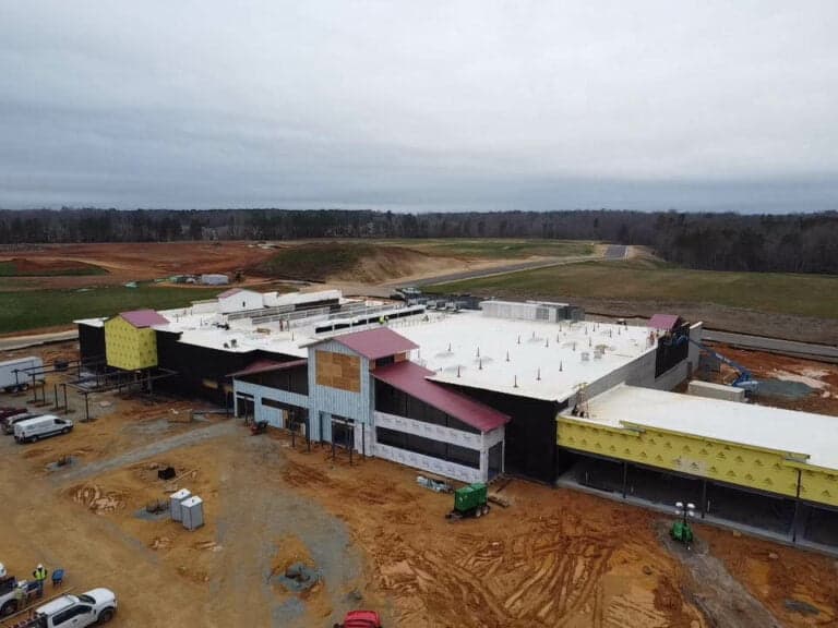 Construction Drone Photography