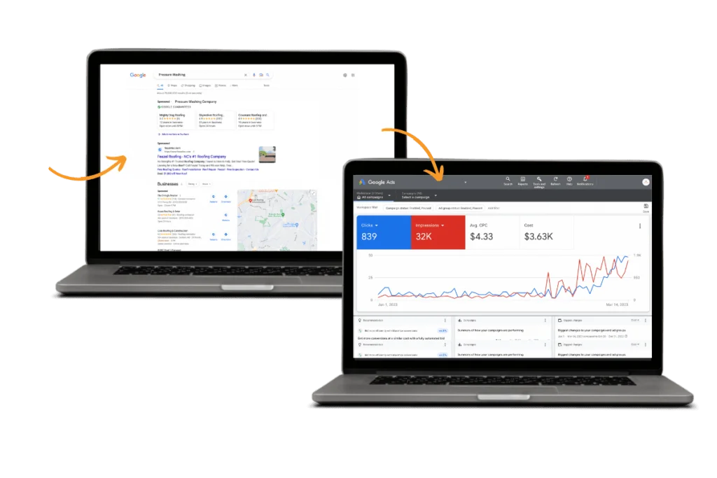 Pressure Washing Marketing Paid Ads For Pressure Washing