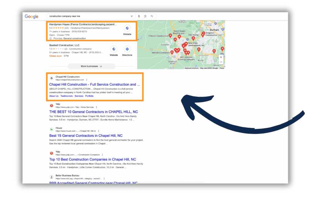 SEO for construction companies